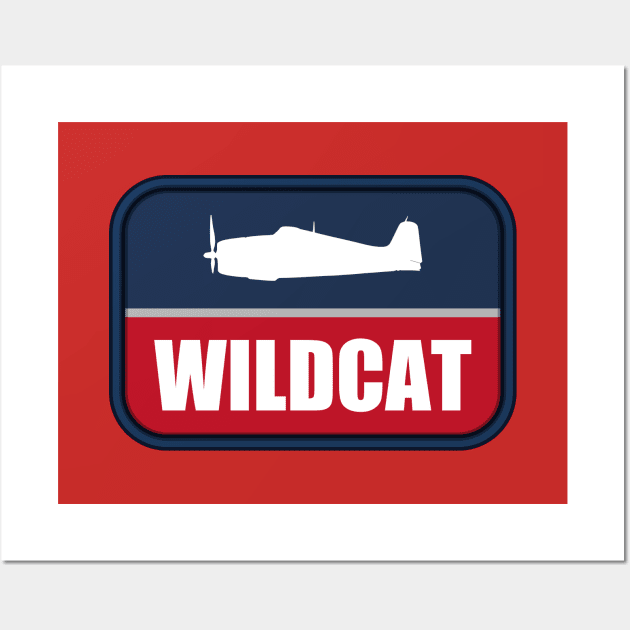 F4F Wildcat Wall Art by Tailgunnerstudios